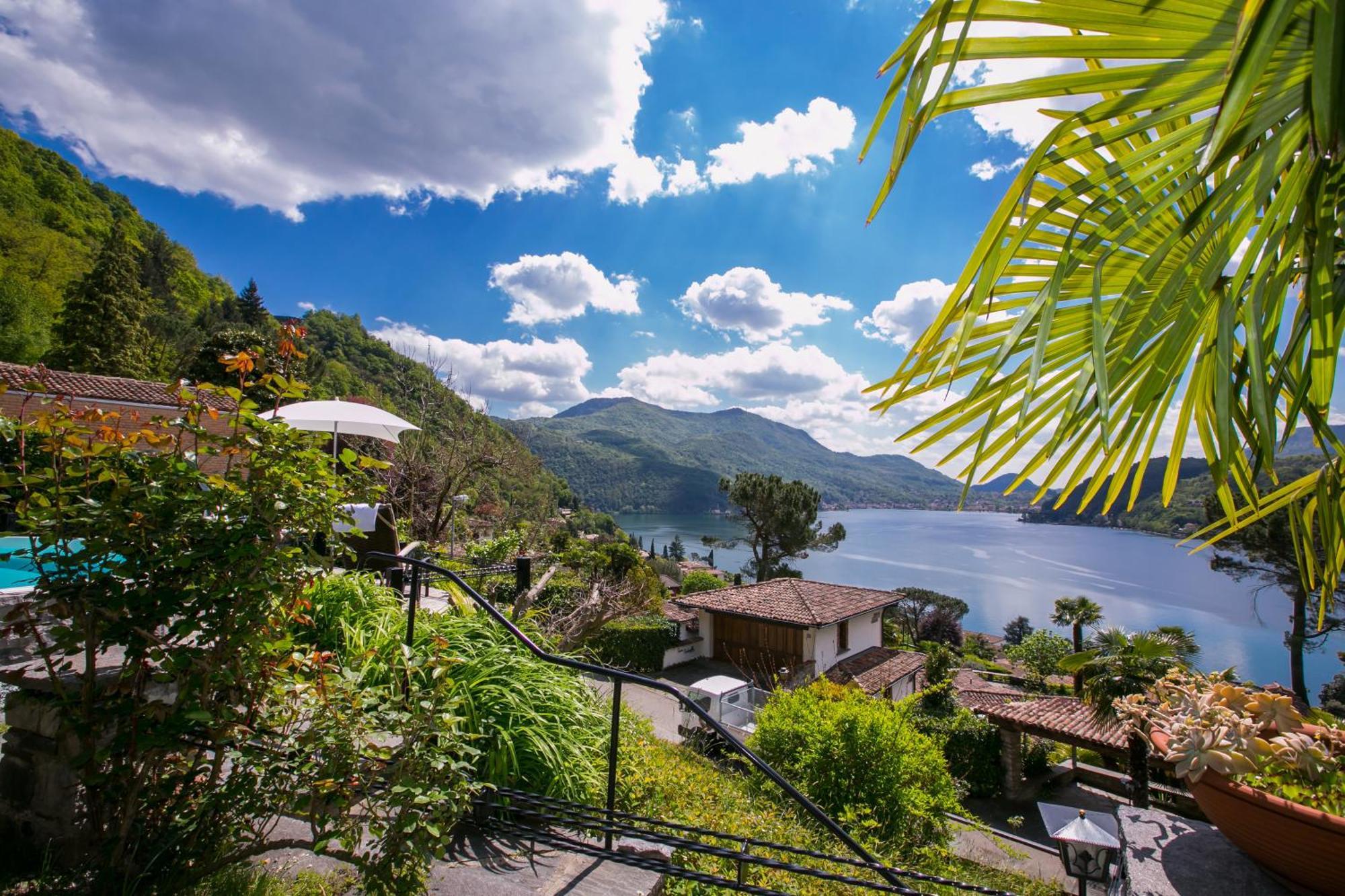 Morcote Magic View - Happy Rentals Dış mekan fotoğraf