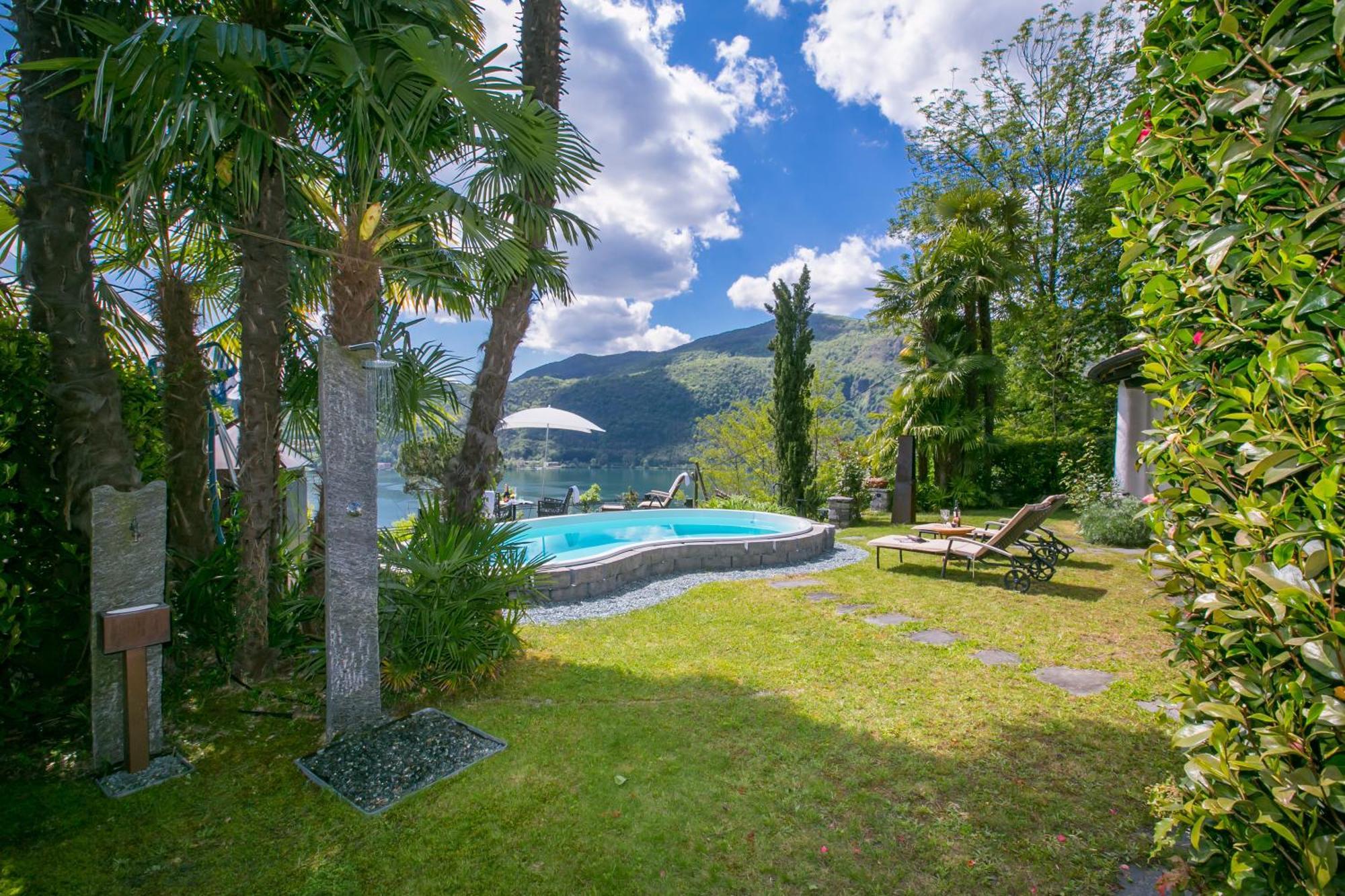 Morcote Magic View - Happy Rentals Dış mekan fotoğraf