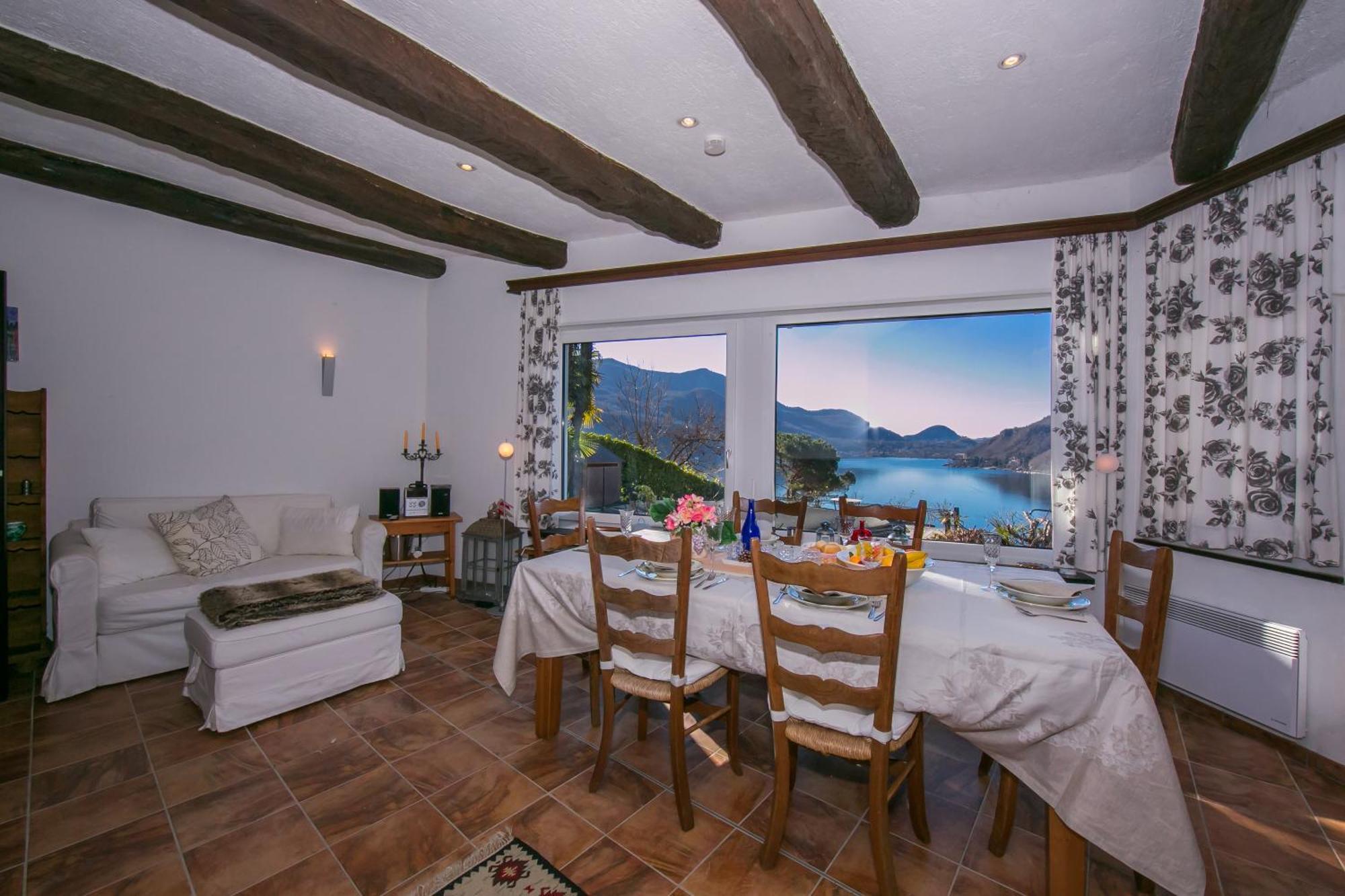 Morcote Magic View - Happy Rentals Dış mekan fotoğraf